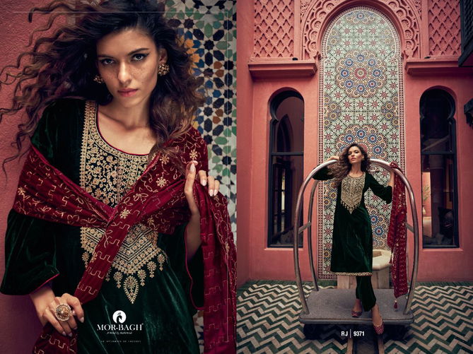 Aashirwad Mor Bagh Ranjha Heavy Velvet Fancy Festive Wear Designer Salwar Kameez